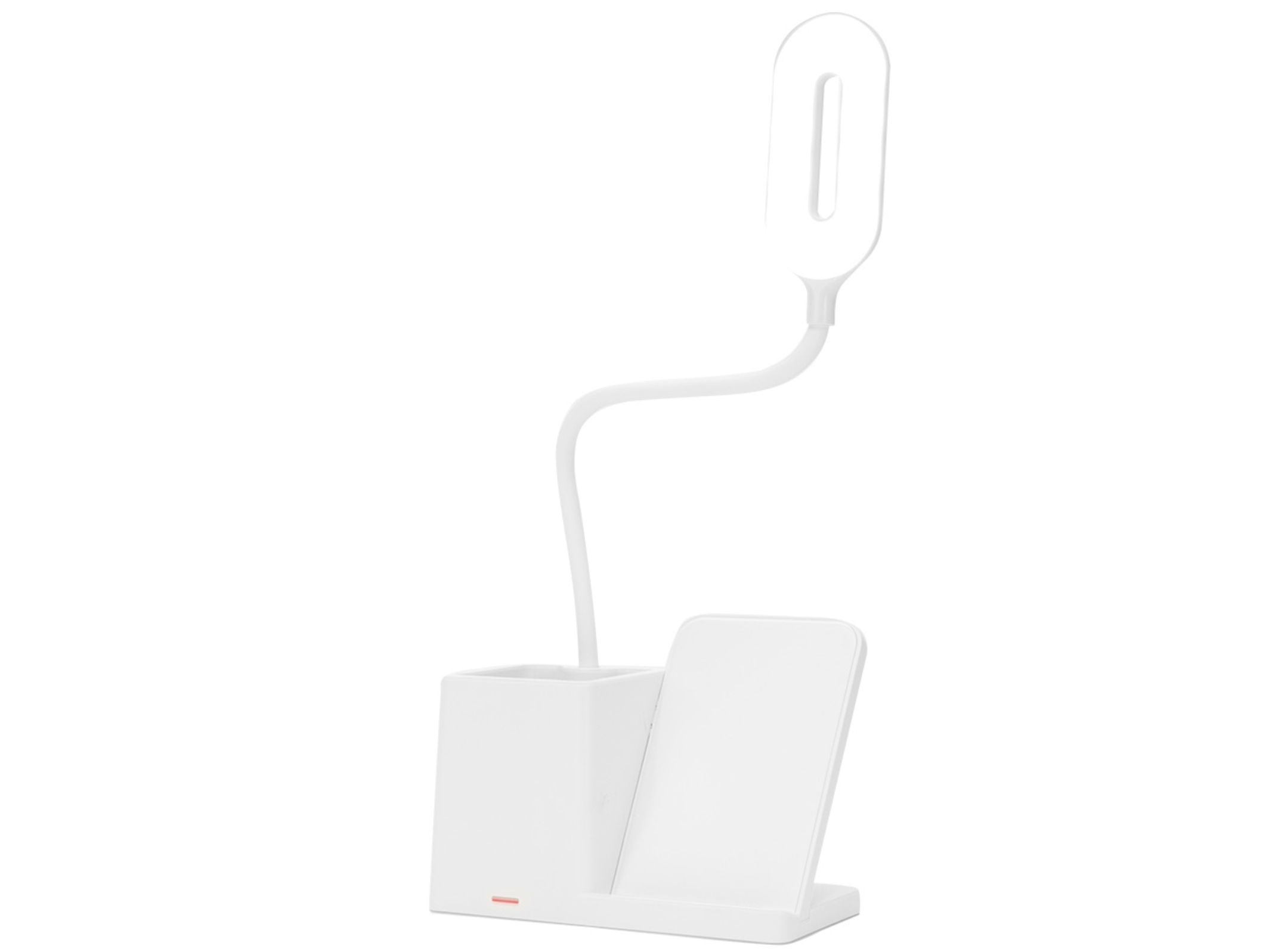 Carregador por Indução com Luminária e Porta Caneta