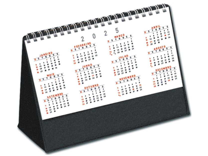 Calendário de Mesa Percalux