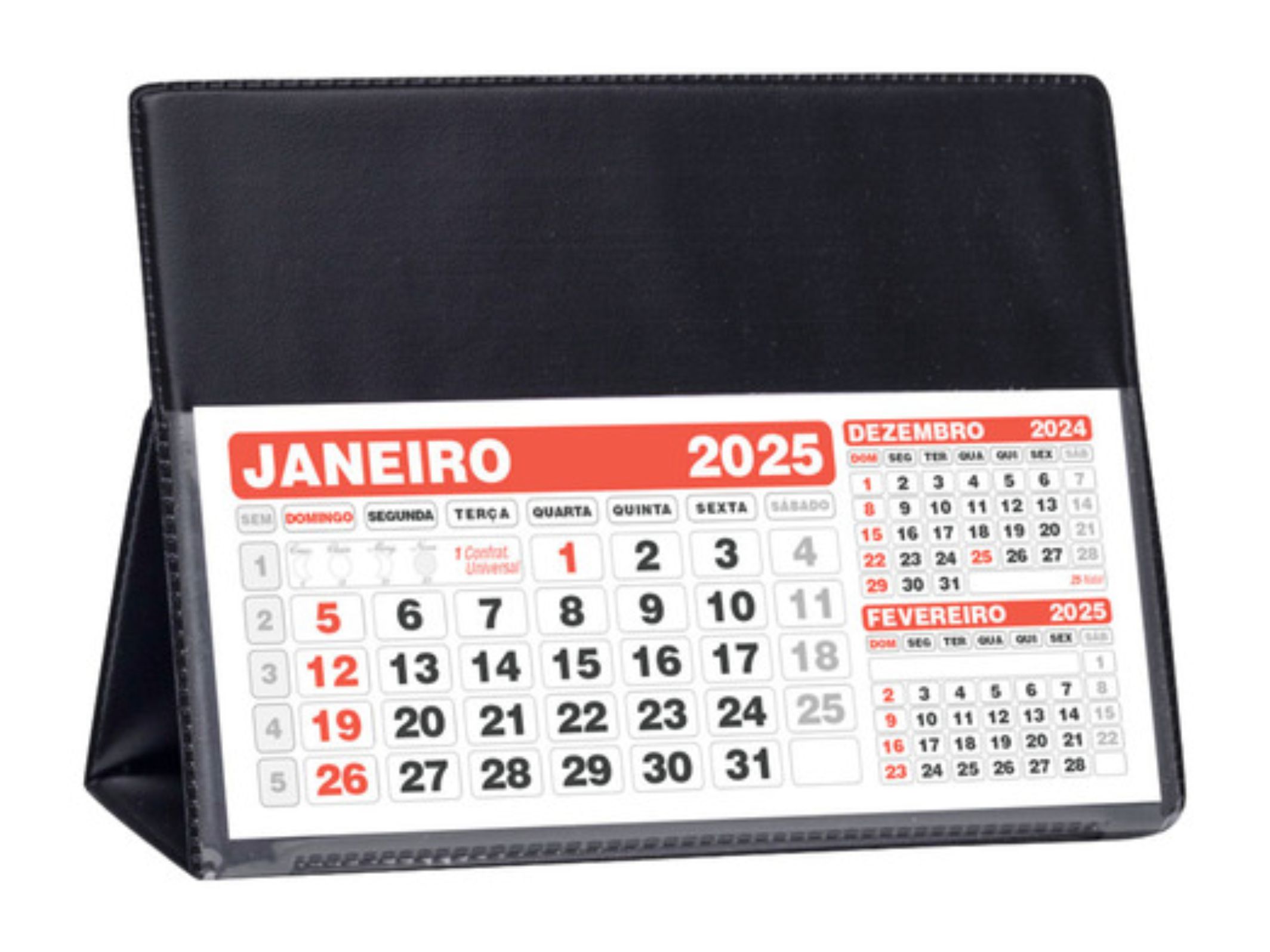 Calendário de Mesa PVC Pequeno